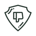 Declining Trust Icon